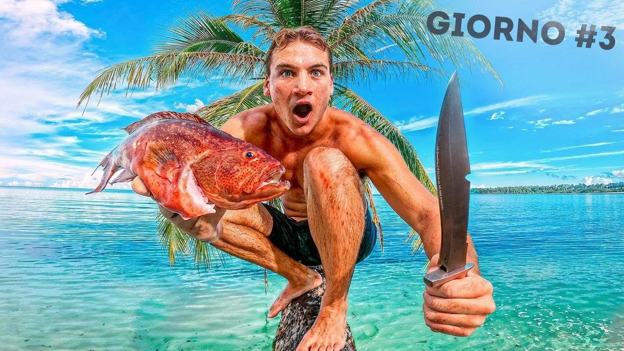 Mangio solo quello che pesco per 3 giorni: riuscirò a sopravvivere?