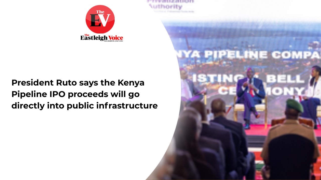 Президент Руто заявил, что средства, полученные от IPO компании Kenya Pipeline, будут направлены ...