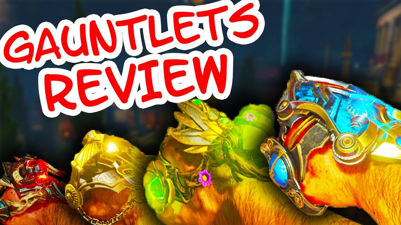 HOW GOOD ARE THE GAUNTLETS IN ANCIENT EVIL? - Hands of Gods Review (Black Ops 4 Zombies)