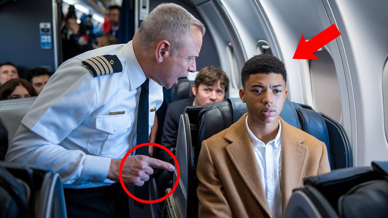 Pilot Demands Black Teen Give Up His Seat — His Mother Is the Billionaire Who Built the Airport...