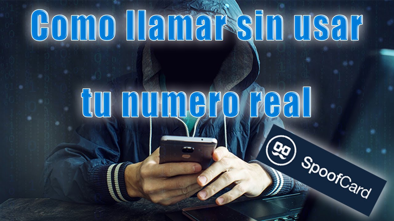 Como hacer llamadas de telefono usando otro numero telefonico que no es el tuyo - Spoofcard