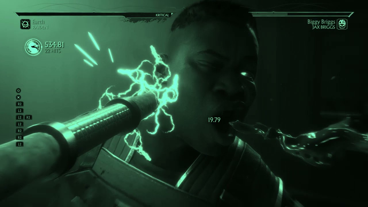 Mk11 Raiden fatal blow combo (The damage)