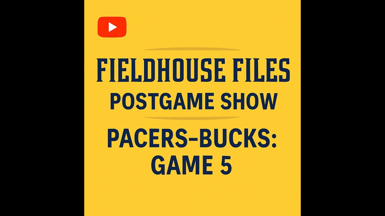 Pacers-Bucks Game 5 Postgame Live Show | With Scott Agness | April 29, 2025