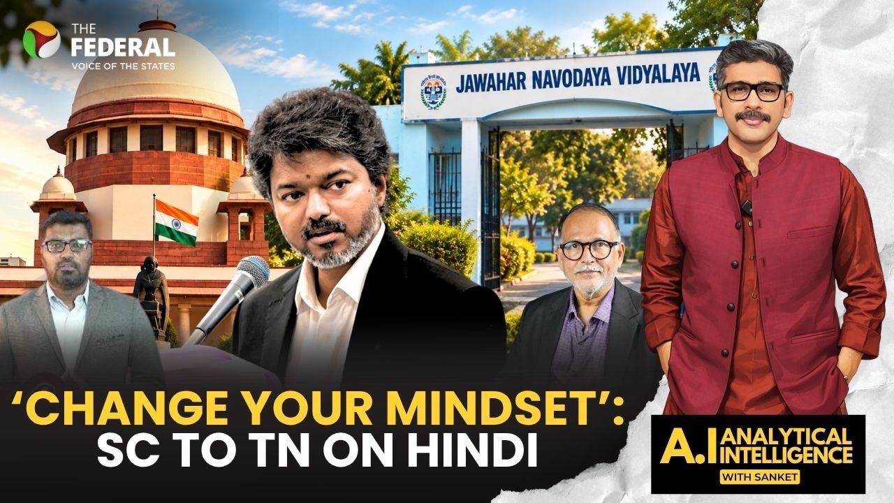 &lsquo;States should not behave like countries&rsquo; SC To Tamil Nadu| Hindi imposition debate
