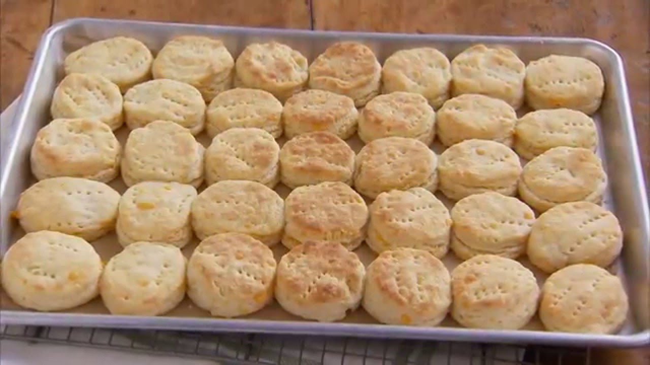 Double-Cheddar Cheese Biscuits with Chef Scott Peacock