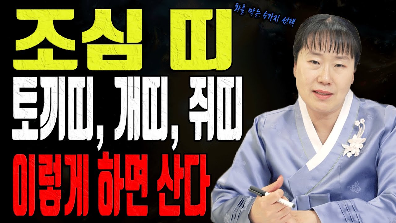 조심 띠 토끼띠 개띠 쥐띠 이 5가지만 지키면 화를 막습니다 2026년 1월 생존법 유명한점집 용한무당 점잘보는집 점집추천 점집후기 대전점집 일월설화