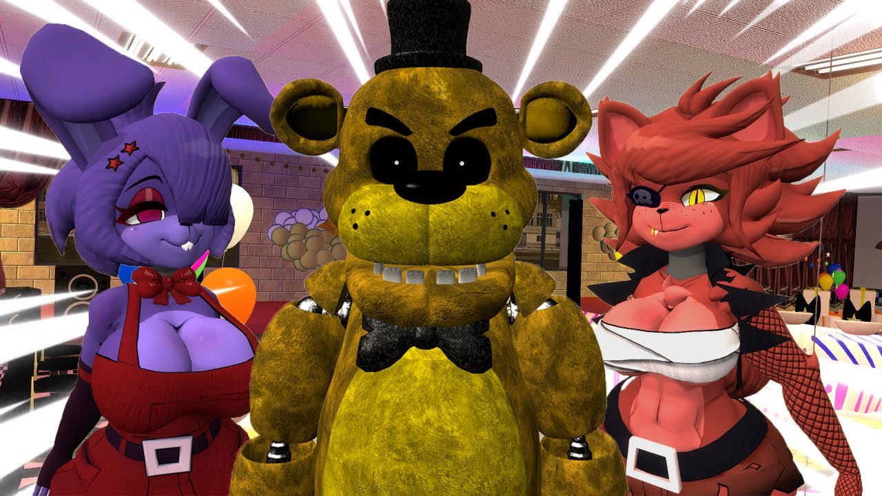 The Mystery of Golden Freddy And Bonnita/Foxina (GMOD FNAF MOVIE)