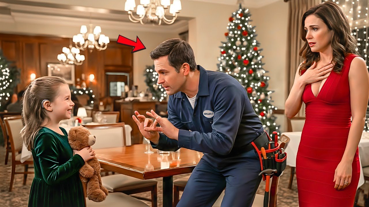 CEO nahm ihre gehörlose Tochter zum Weihnachtsessen –die Gebärden des Single-Dads ließen sie lächeln