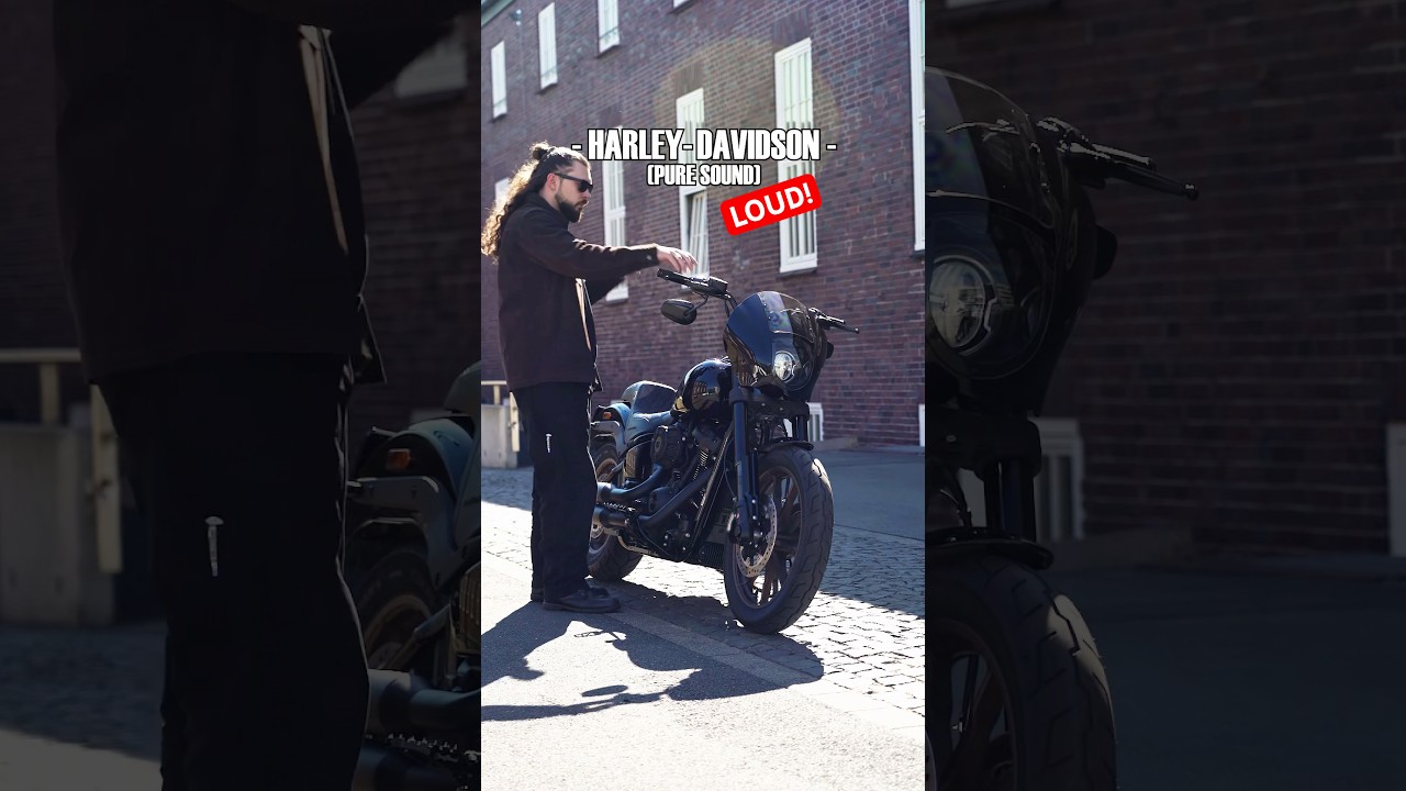 HARLEY-DAVIDSON PURE SOUND! Brutal Low Rider S 117 SOUNDCHECK 🔥 