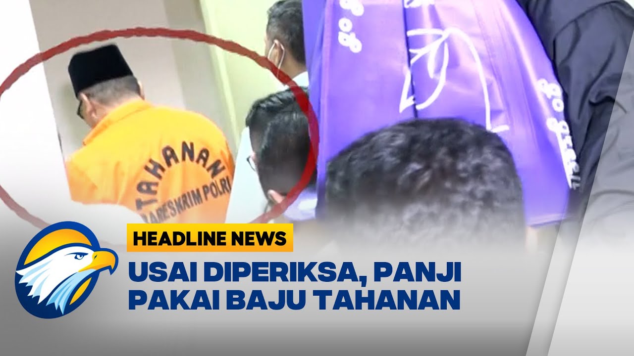 Selesai Diperiksa, Panji Gumilang Pakai Baju Tahanan