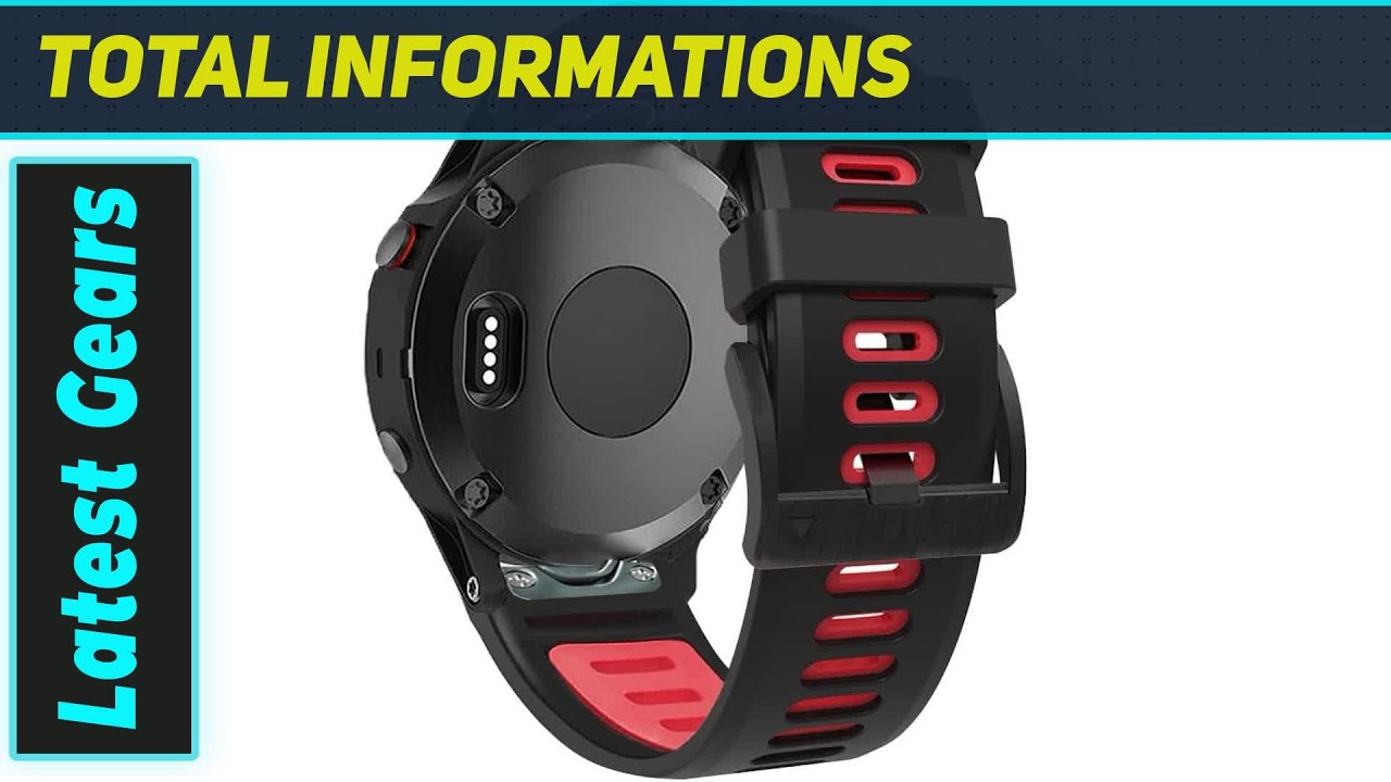 26 22mm Nylon Watchband: The Ultimate Garmin Fenix & Forerunner Upgrade!