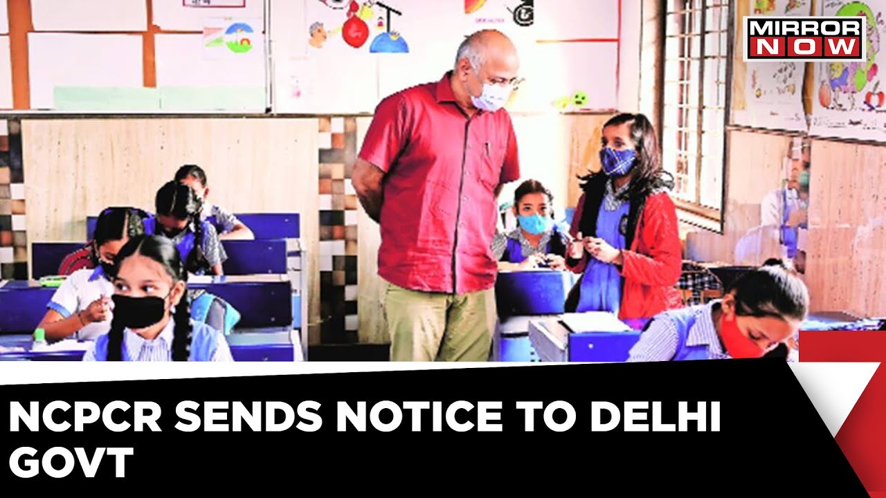 NCPCR Writes To Delhi Govt Over Schools, Questions 'Delhi Model Of Education' | English News
