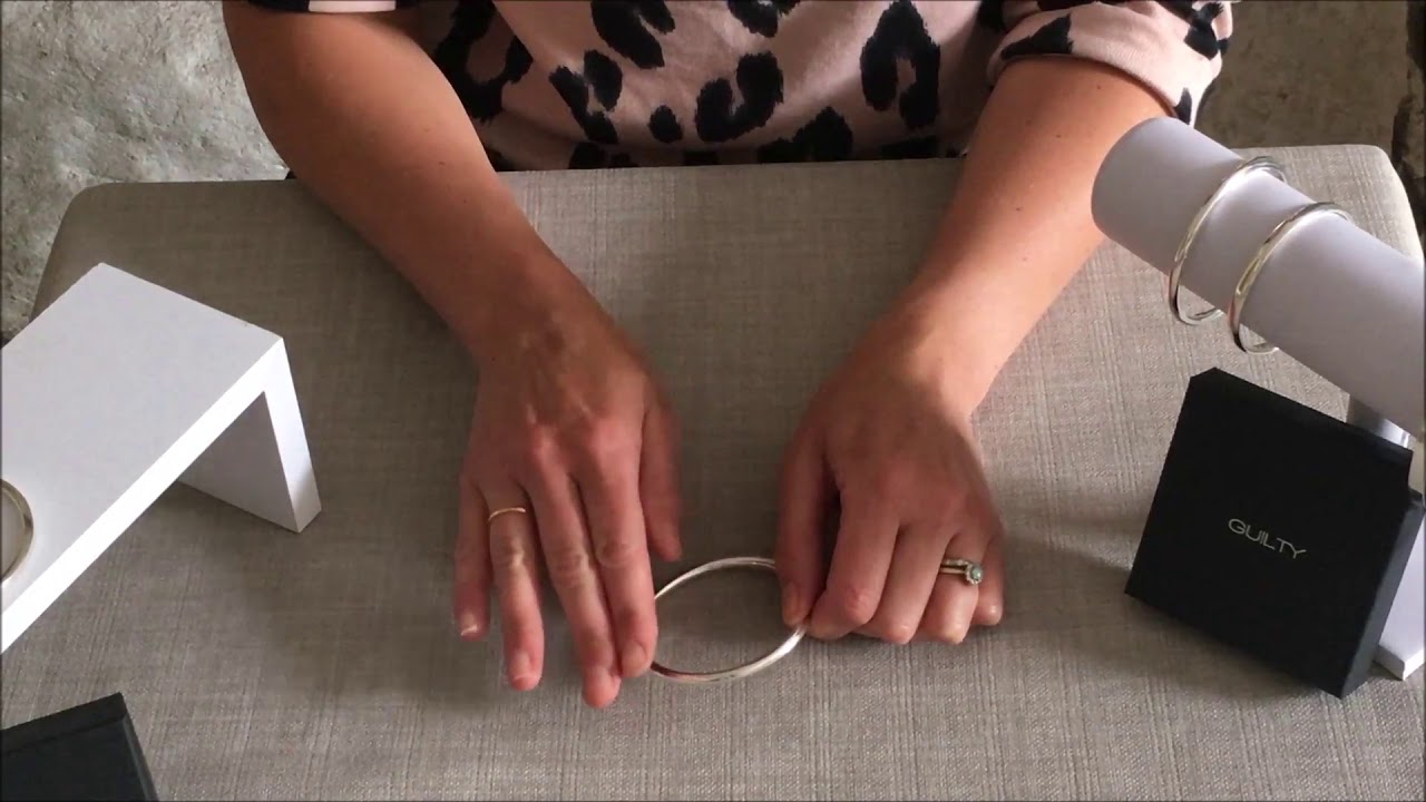 Isabeau Silver Bangle | Guilty Bangles