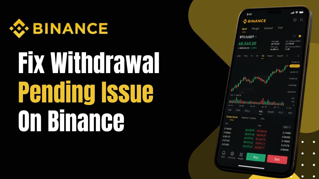 How to Fix Binance Withdrawal Pending Issue !