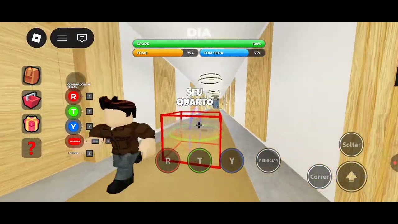 Sobreviva a noite no seu apartamento primeiro vídeo #roblox #videos 