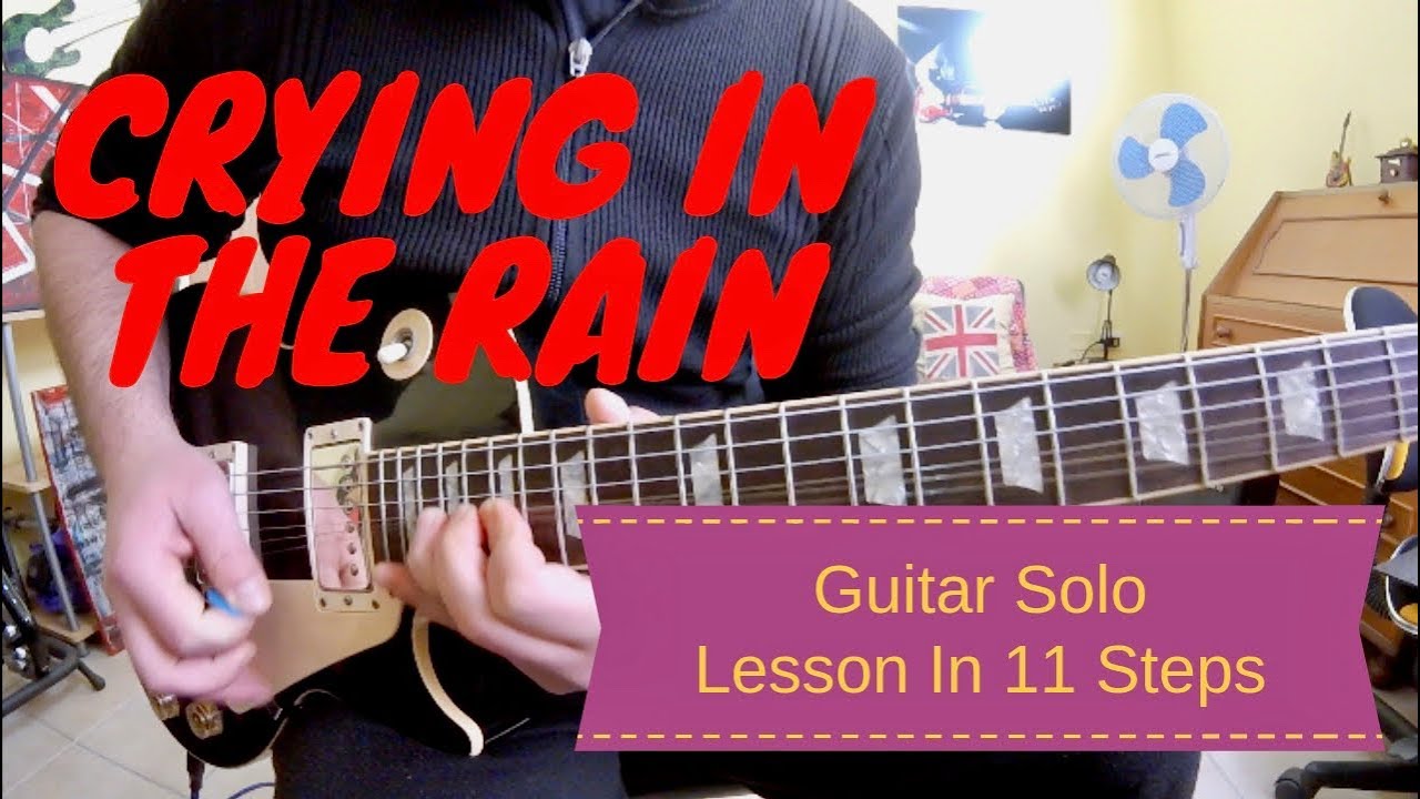 Whitesnake - How To Play Crying In The Rain - John Sykes Guitar SOLO Lesson