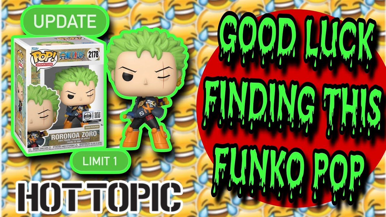 Удачи в поисках Ророноа Зоро в Hot Topic!