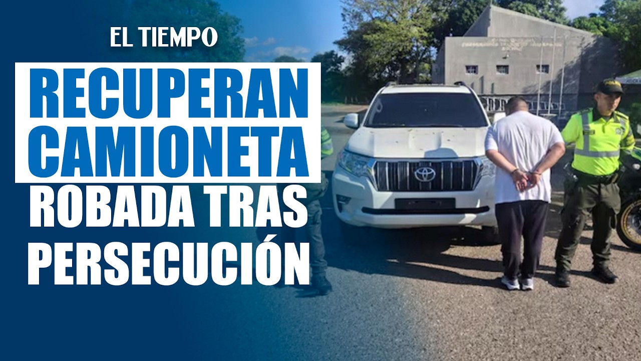 Caen ladrones en Bogotá: Persecución y plan candado tras robo de camioneta en Teusaquillo