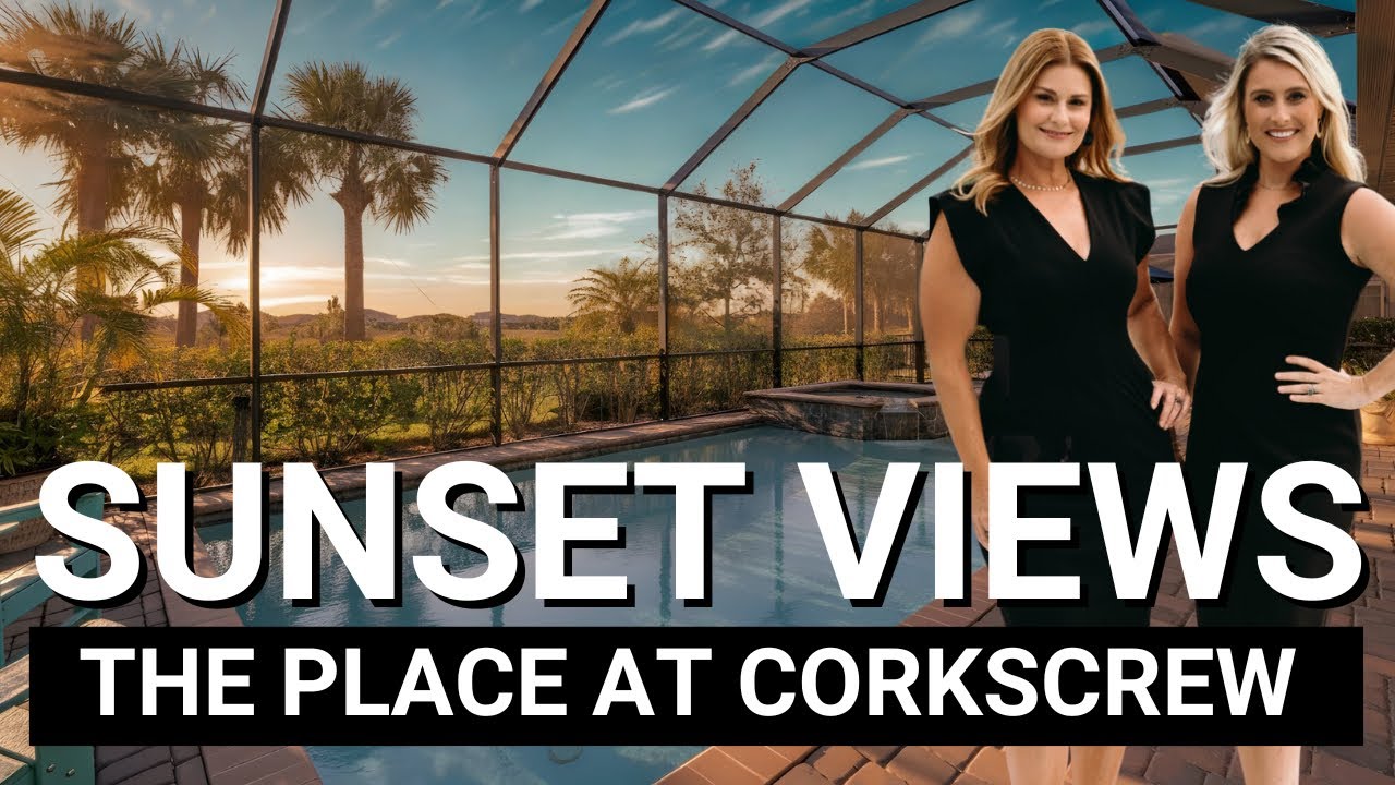 Upgraded Summerville Model with Sunset Views in The Place at Corkscrew | Estero, Florida