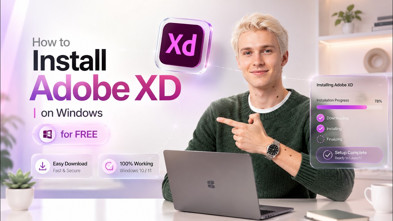 Install Adobe XD 2026 Free | How to Download Full Version on Windows Crack