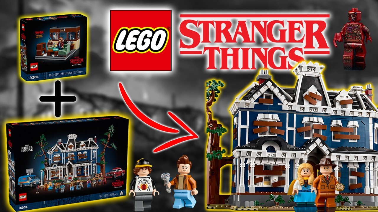 Building Lego "Creel House" in 15 minutes | + "WSQK Radio Station" GWP