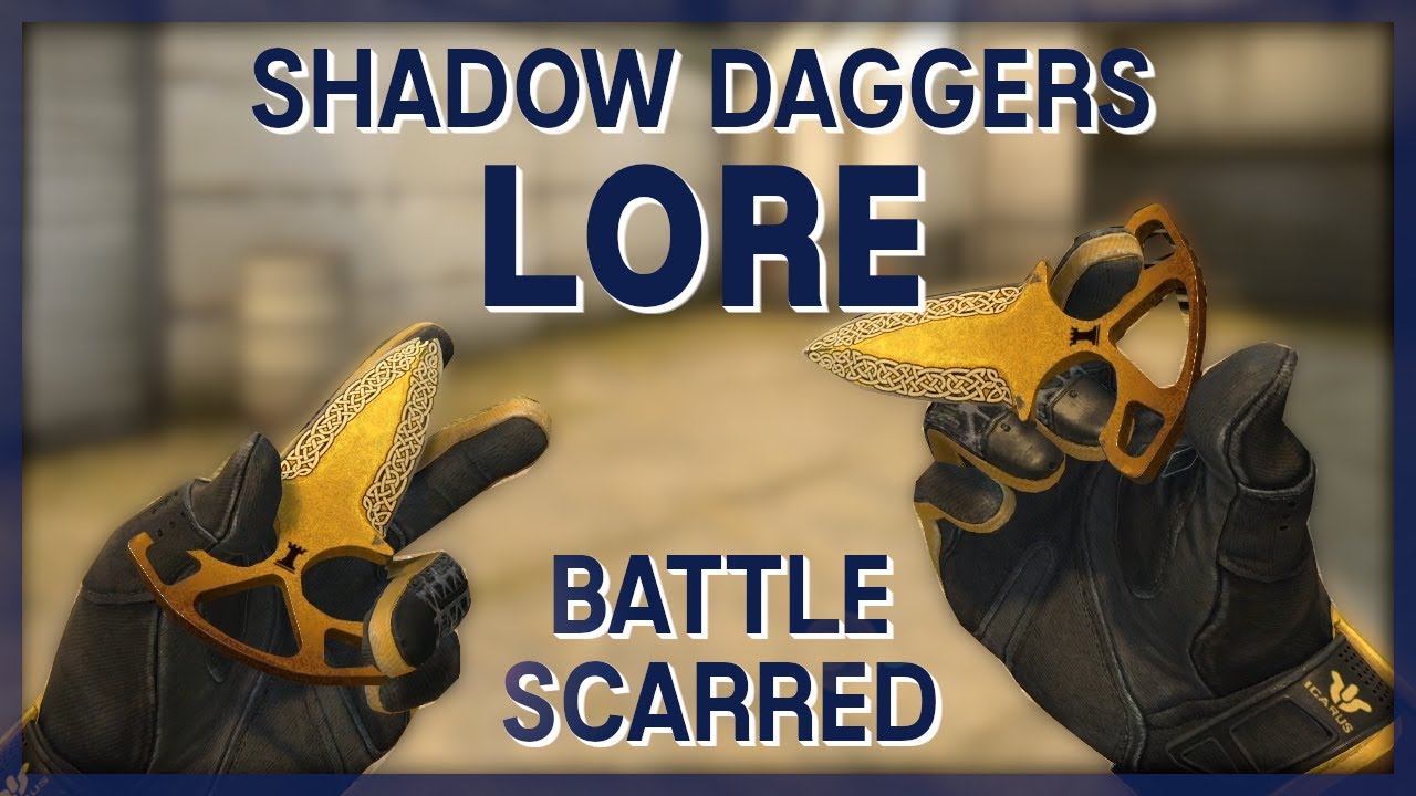 CS:GO Skin - Shadow Daggers | Lore (Battle-Scarred)