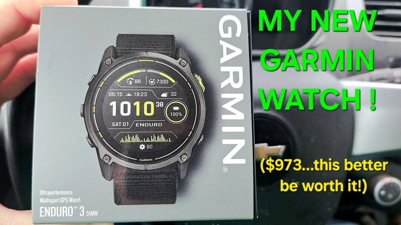 Garmin Enduro 3: My New Watch!