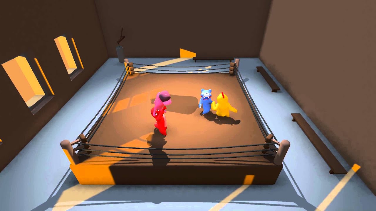 Gang Beasts 5 player - Royal Rumble