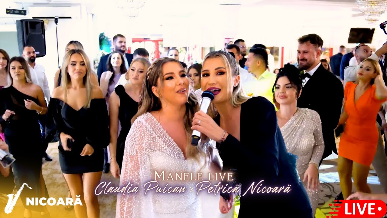 Claudia Puican ✗ Formația Petrică Nicoară - Manele LIVE || Colaj Nuntă