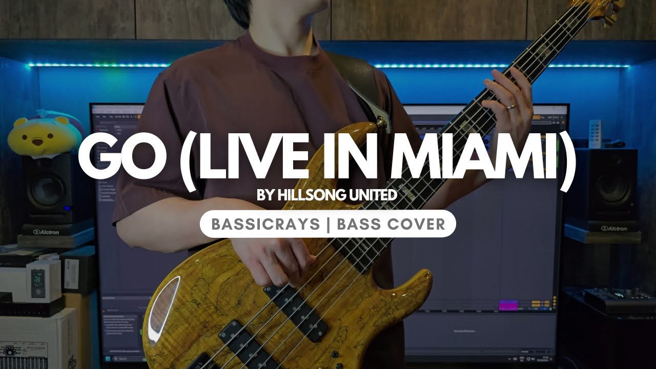 Go (Live In Miami) | Hillsong United | Bass Cover (4K)
