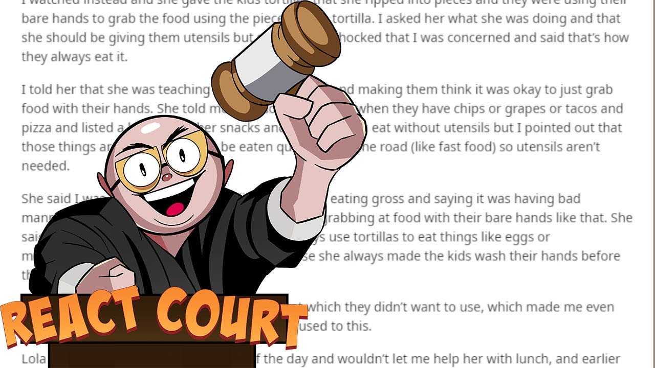 I'm back and ready to judge (React Court)
