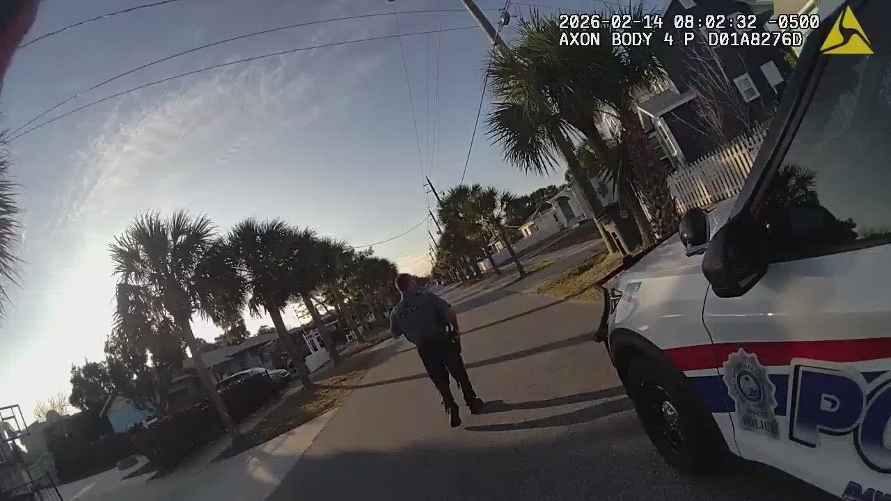 Bodycam shows man detained for trespassing hours before slashing teen’s throat in Daytona Beach
