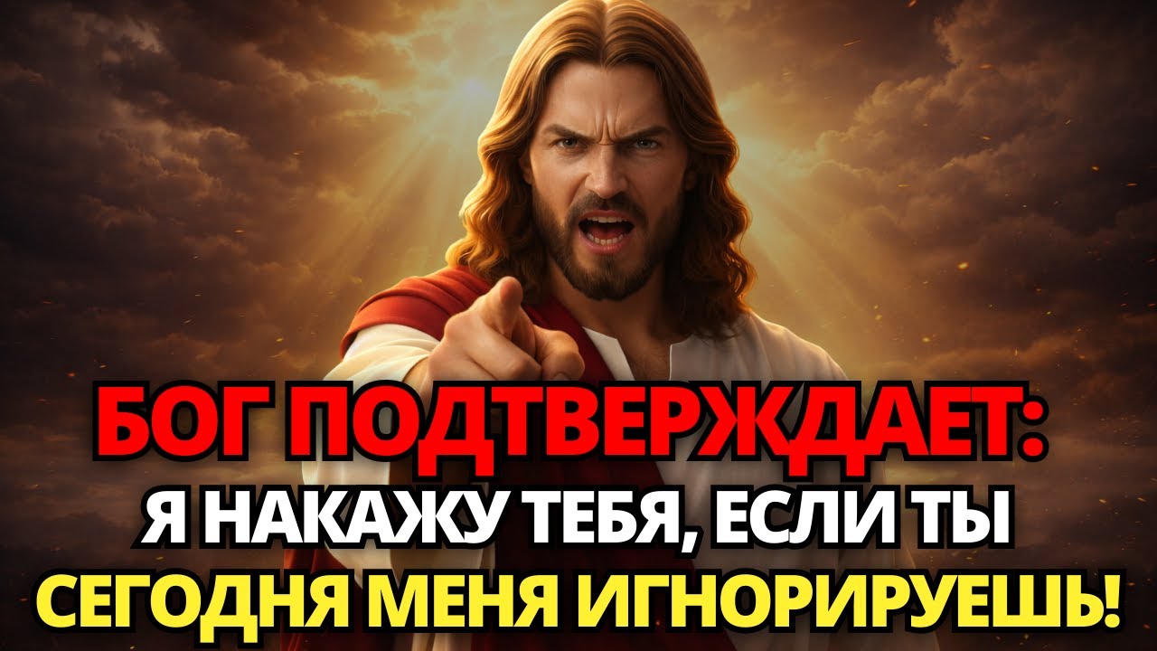 🛑 БОГ ГОВОРИТ: НЕ БЕСПОКОЙТЕСЬ БОЛЬШЕ! БОГ ВСЕ КОНТРОЛИРУЕТ! ✝️ СООБЩЕНИЕ ОТ БОГА СЕГОДНЯ
