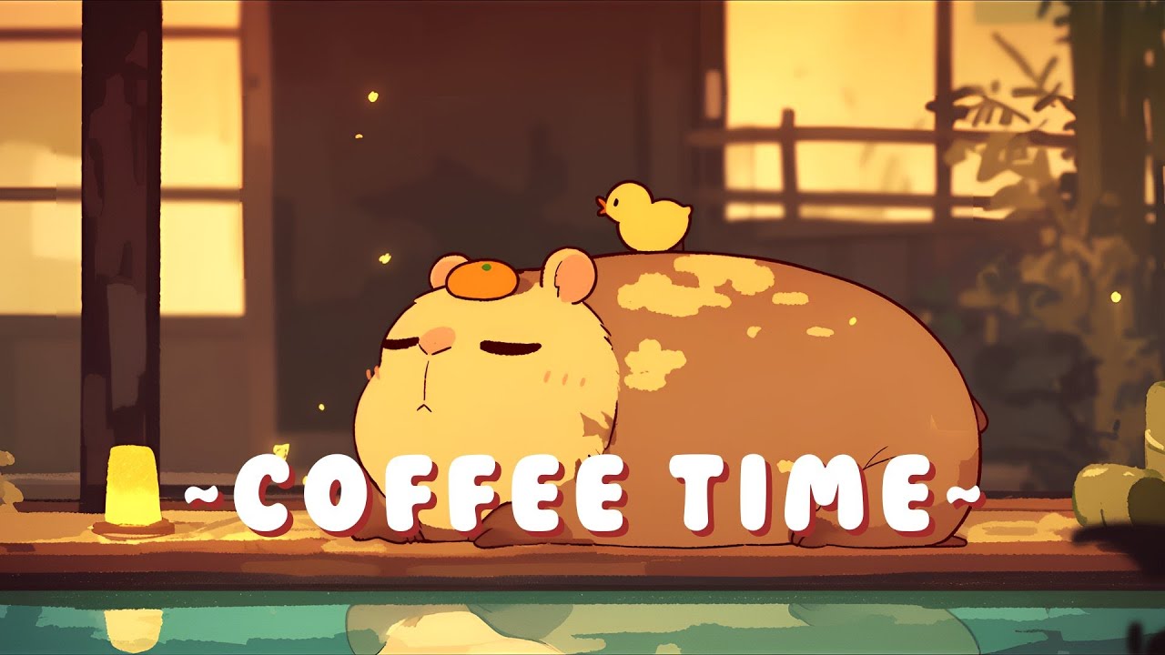 Lofi Capybara Radio - Chill Jazz Beats to Relax/Study ~ Cozy Times ~ 🦫 🎵 ✨