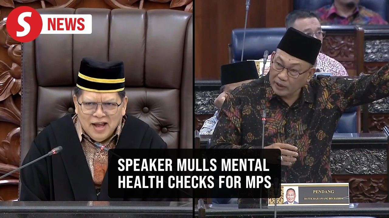Mental health screenings may be next for MPs, says Speaker Johari