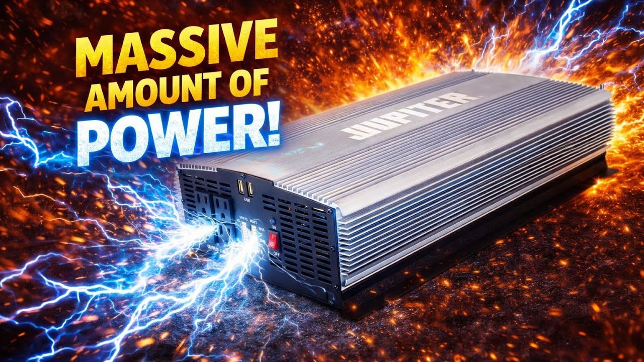 Распаковка инвертора Harbor Freight Jupiter Power 5000 Вт