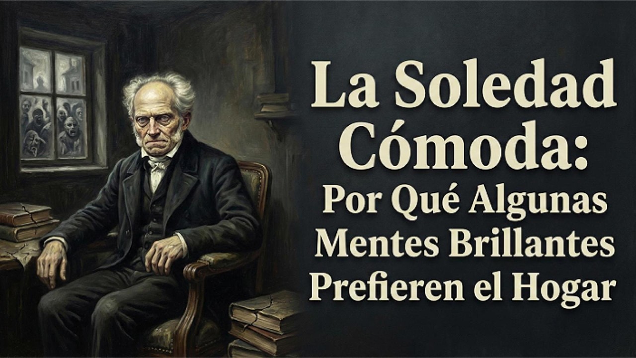La Soledad Cómoda: Por Qué Algunas Mentes Brillantes Prefieren el Hogar | Schopenhauer