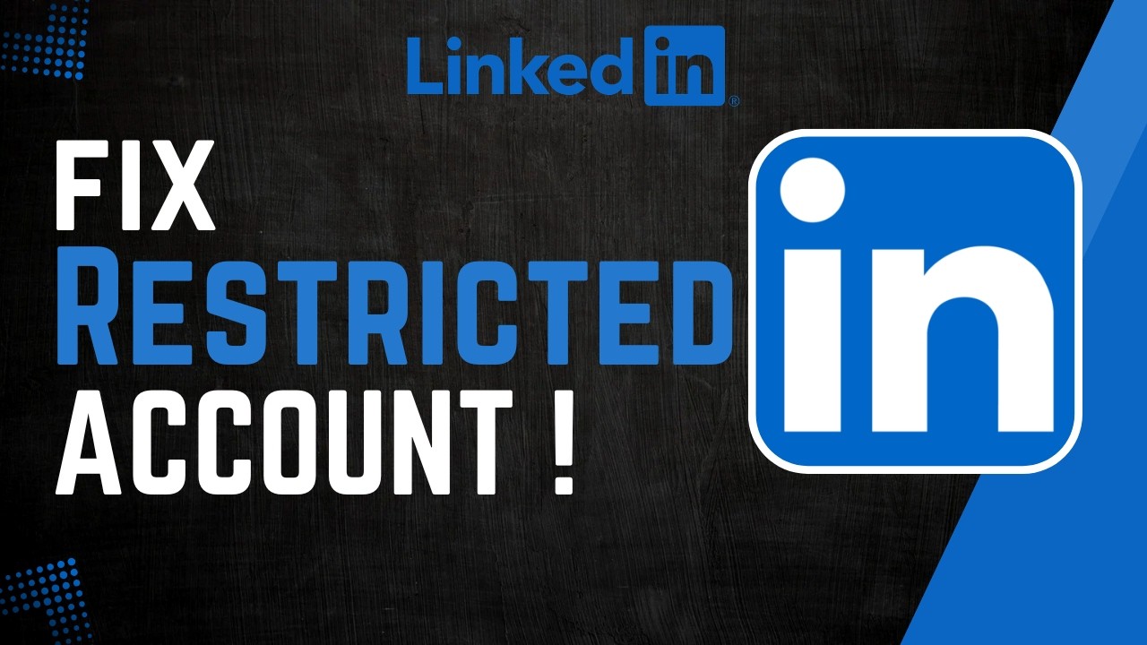 How To Fix LinkedIn Account Restricted 2026 !