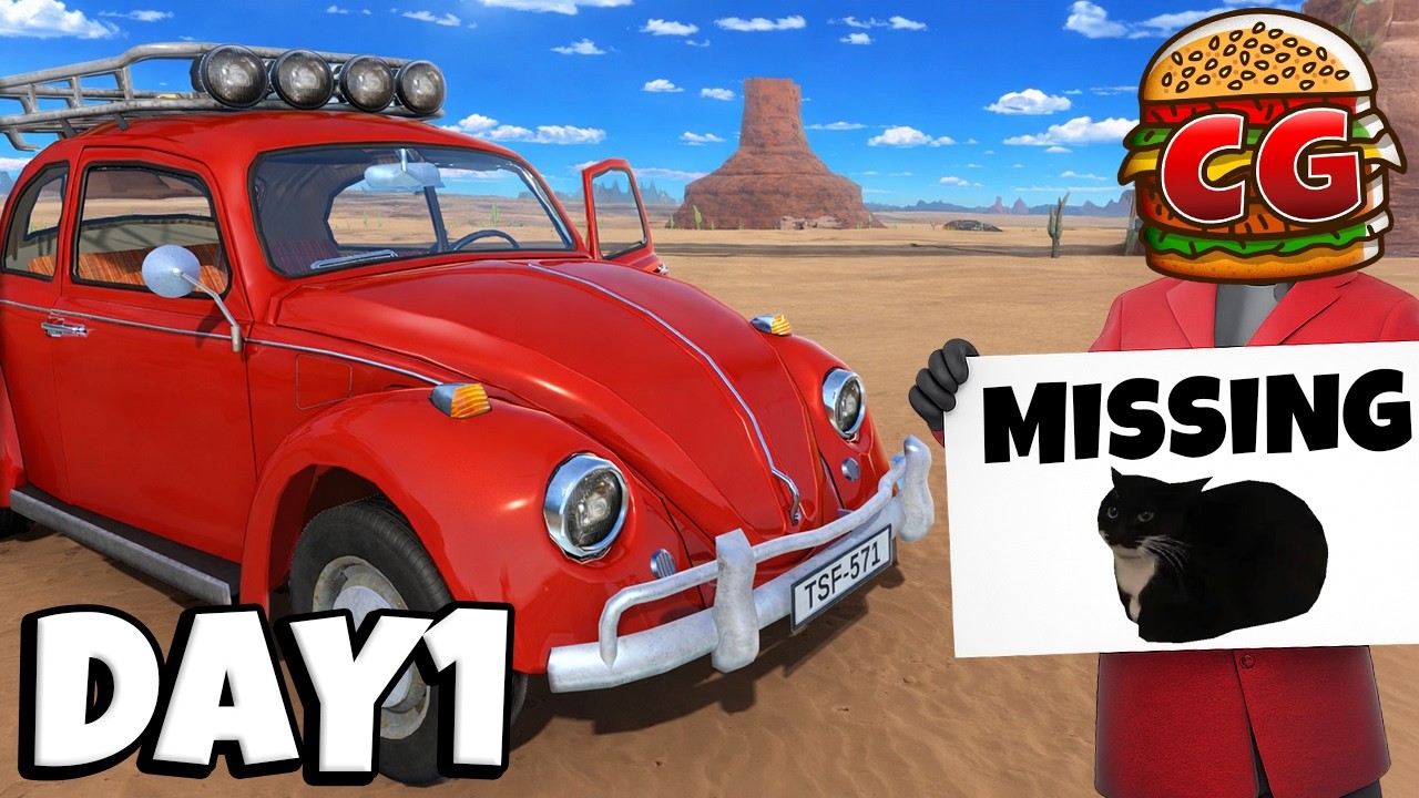 100 Days Survival in The Long Drive… Living Inside a Rusty Bug