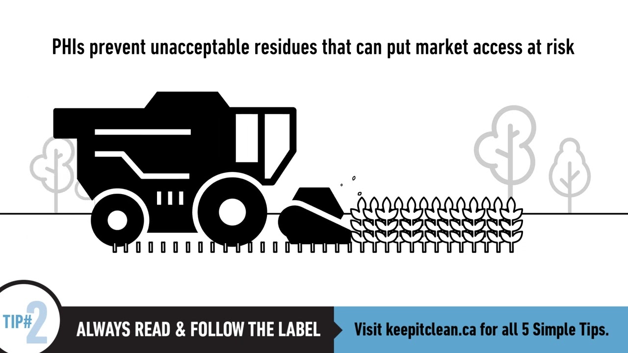 Keep it Clean - Pre-Harvest Interval Spray to Swath