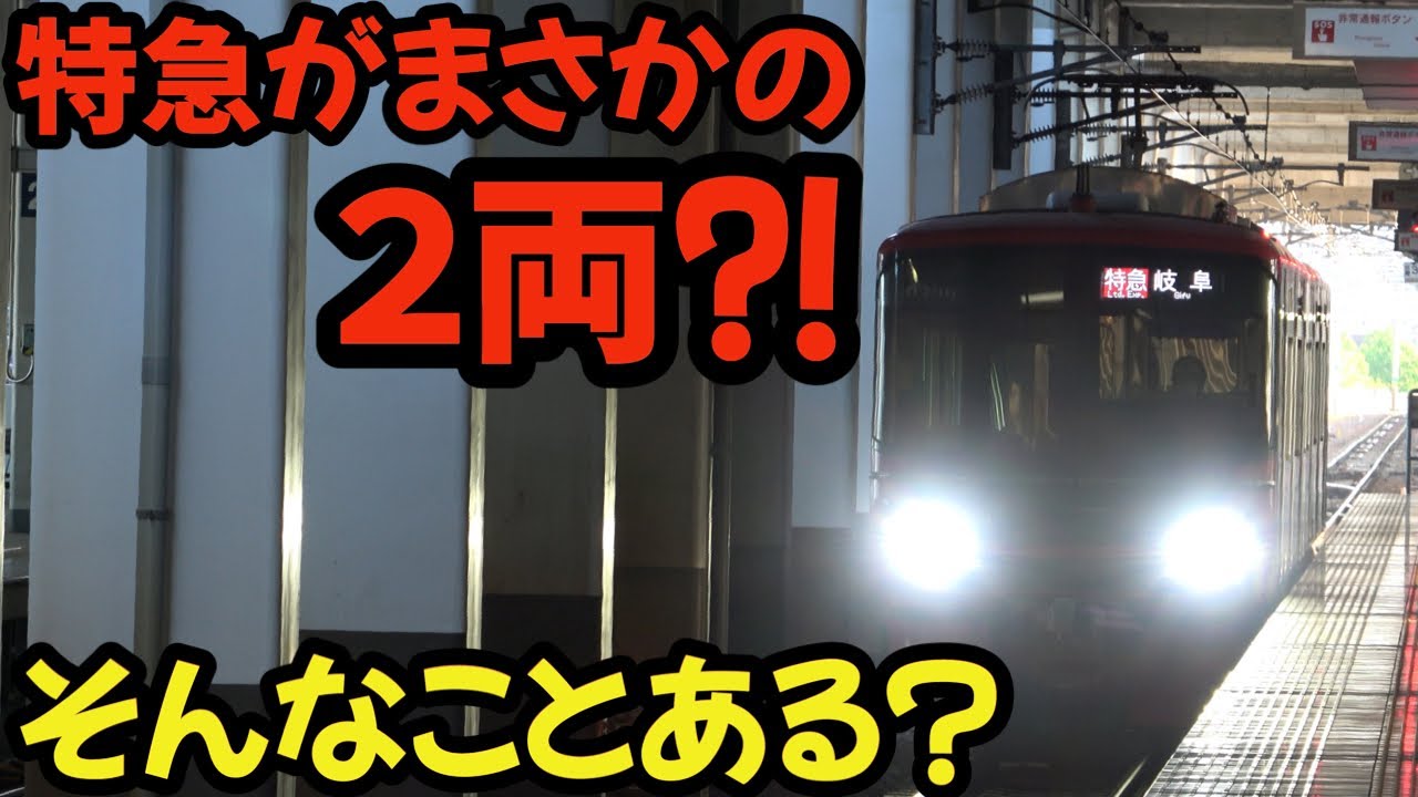 まさかの2両編成特急⁈真相を確かめてきました