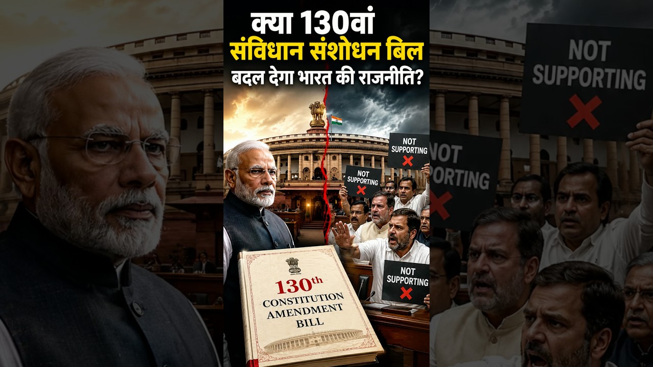 Will the 130th Constitution Amendment Bill Change Indian Politics? 130th Constitution Amendment B...