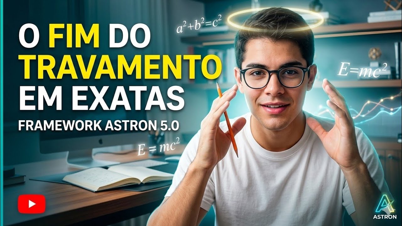 Como Resolver QUALQUER Questão de Matemática e Física com IA | Framework Astron 5.0