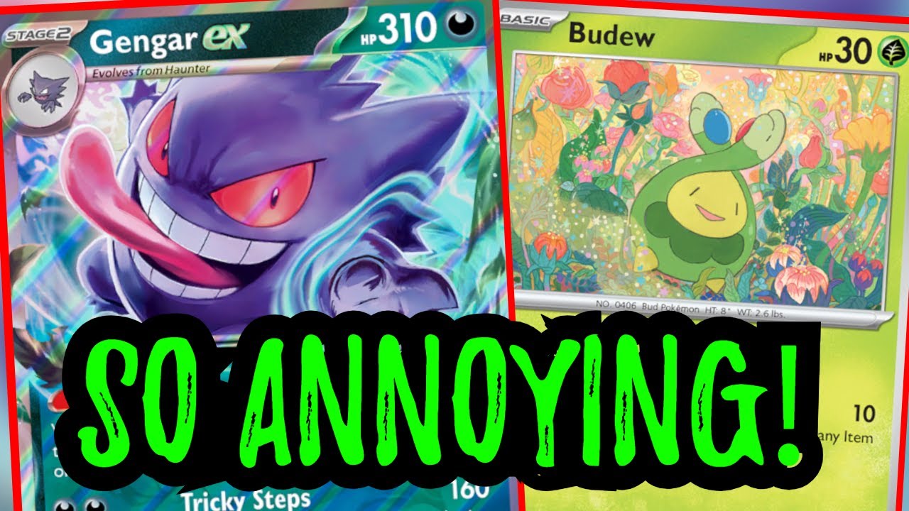 Gengar ex Rogue Deck Benefits from Budew! Pokemon TCG Live