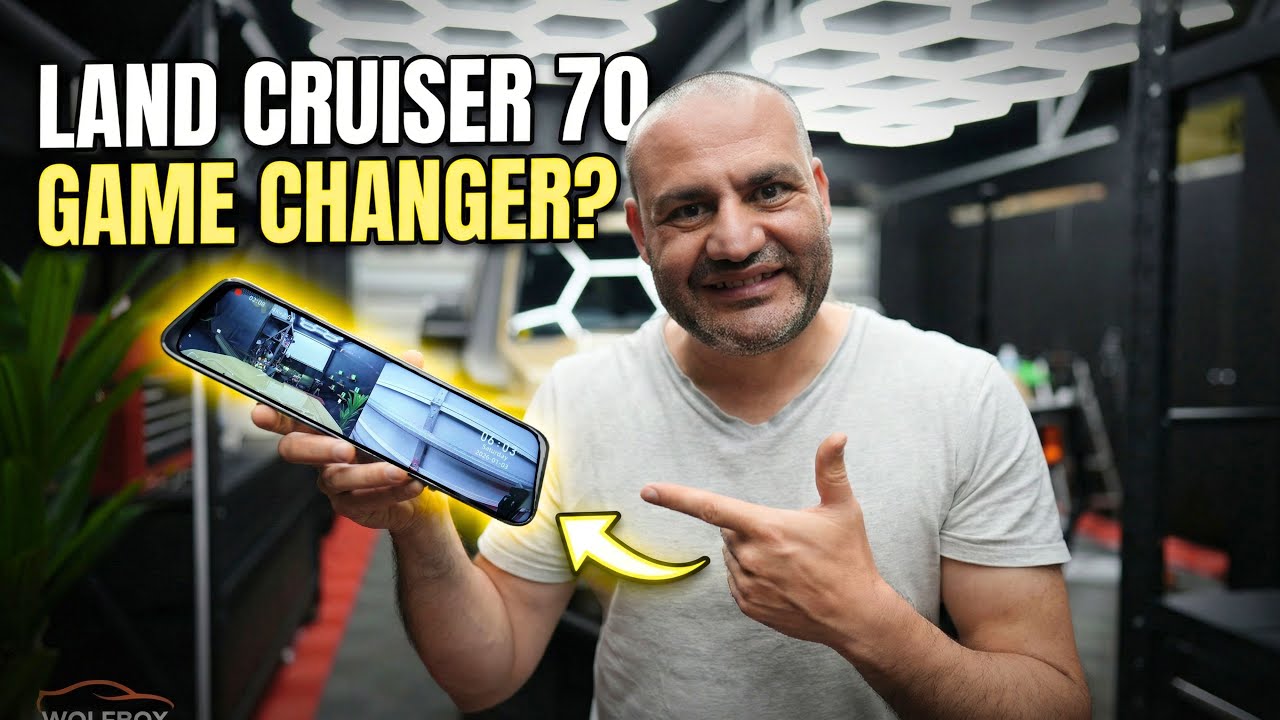 Land Cruiser 70 Digital Mirror Upgrade: Wolfbox Rear Mirror Camera Review + How To Install