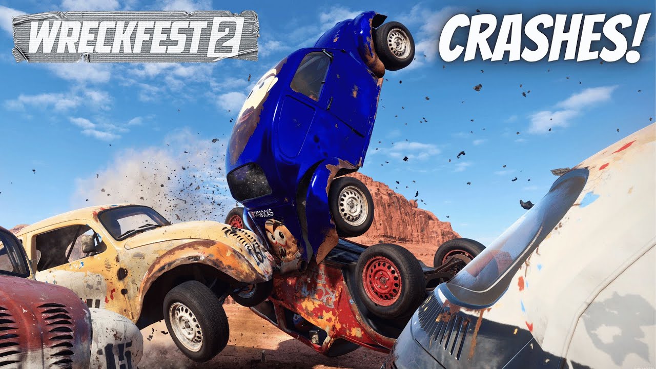Wreckfest 2 - CRASH COMPILATION!!! (Aus multiclass - No Rules server)