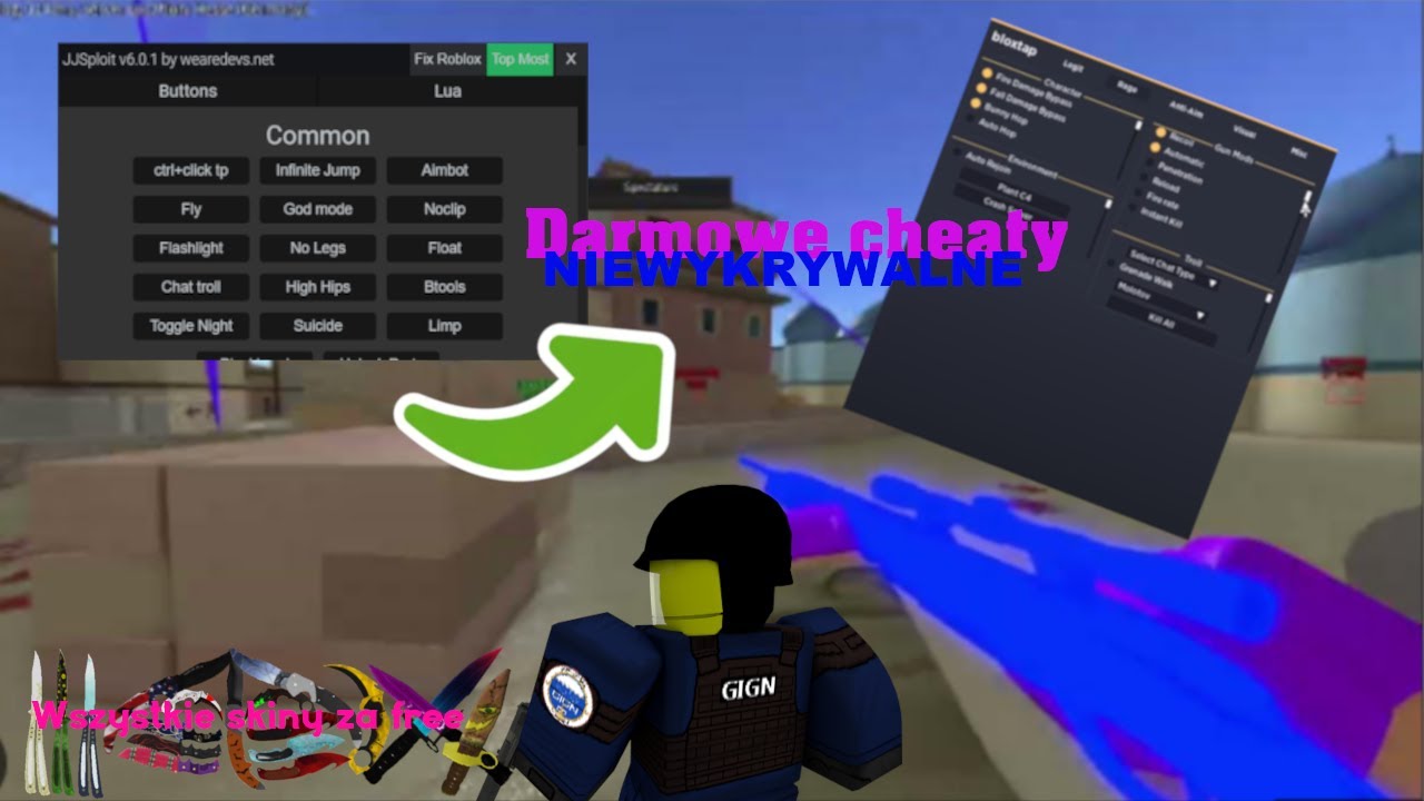 Cheaty do COUNTER BLOX | AIMBOT | WH | SPINBOT| i wiele więcej! *2023*