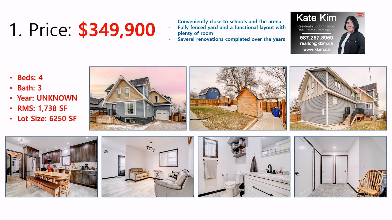 Spacious Living Made Affordable — $300K–$420K in Bow Island, Alberta - Lethbridge Realtor Kate Kim