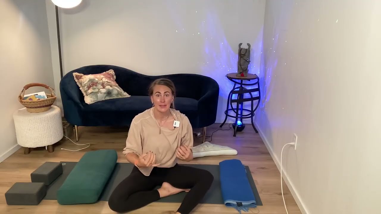 Restorative Yoga with Props for Spinal Health Gentle Stretches & Deep Relaxation