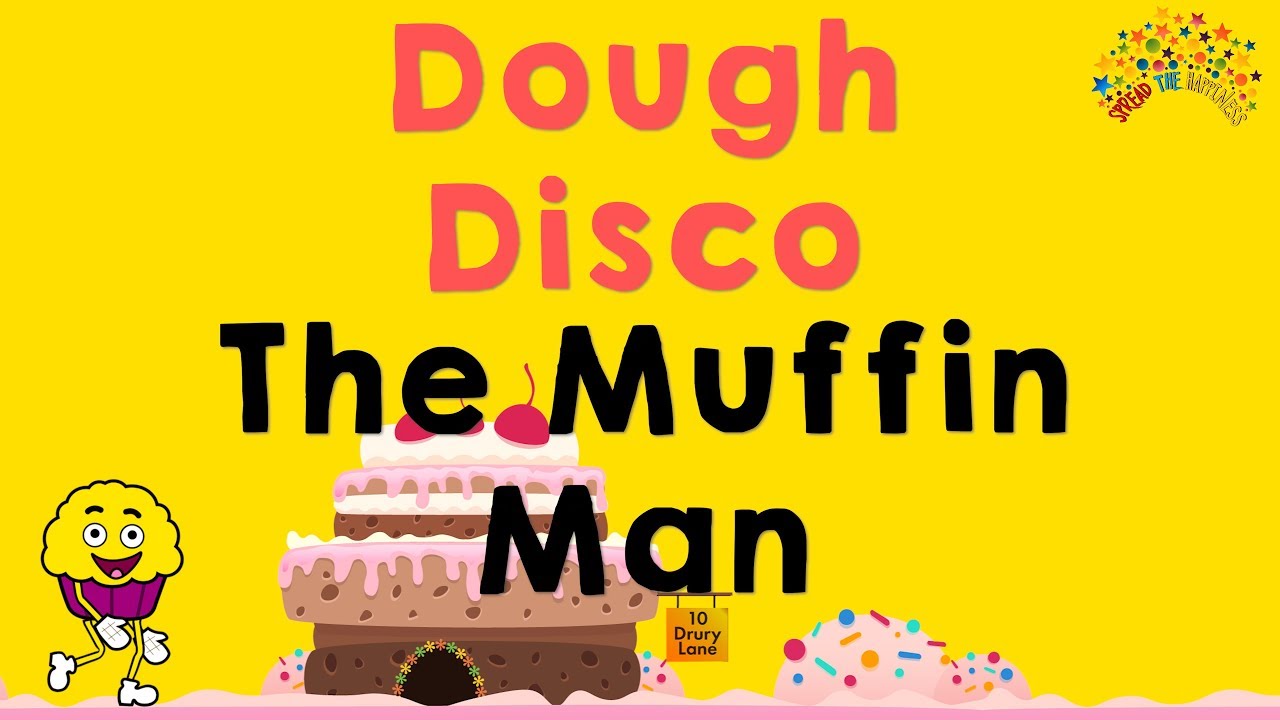 The Muffin Man | Dough Disco Nursery Rhyme | Learn to Write | Kids Songs